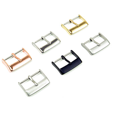 Shop the Tang Buckle at Ele Straps, available in sizes 10mm to 24mm. Upgrade your watch bands with stylish, durable buckles in various finishes for a perfect fit