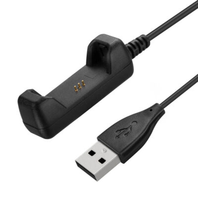 Charger for Fitbit Flex 2, featuring a durable design and USB connection. Perfect accessory for keeping your Fitbit charged and ready for activity tracking