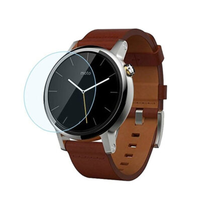 Moto360 Screen Protector, designed for ultimate protection, fits seamlessly on your Moto360 smartwatch. Enhance durability and keep your watch looking new with this essential accessory