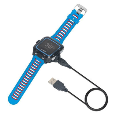 Charger for Garmin Forerunner 920XT, featuring a durable design and USB connectivity. Perfect accessory for keeping your watch charged and ready for any adventure