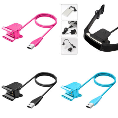 Charger Clip with Reset for Fitbit Alta HR in multiple colors. Perfect accessory for charging and resetting your Fitbit. Durable and stylish, ideal for fitness enthusiasts