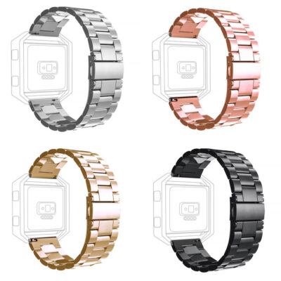 Link Mesh Band for Fitbit Blaze available in silver, gold, rose gold, and black. Upgrade your smartwatch with stylish, durable watch bands from Ele Straps