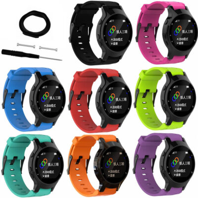 Shop the Active Band for Garmin Forerunner 225 at Ele Straps. Available in vibrant colors, this durable watch band is perfect for fitness enthusiasts and everyday wear