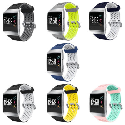 Explore the Endurance Strap for Fitbit Ionic, featuring vibrant colors and breathable design. Perfect for fitness enthusiasts seeking style and comfort in watch bands