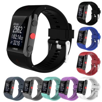 Replacement band for Polar v800 GPS sports watch, available in multiple colors. Durable and comfortable, perfect for active lifestyles. Upgrade your watch with Ele Straps today!