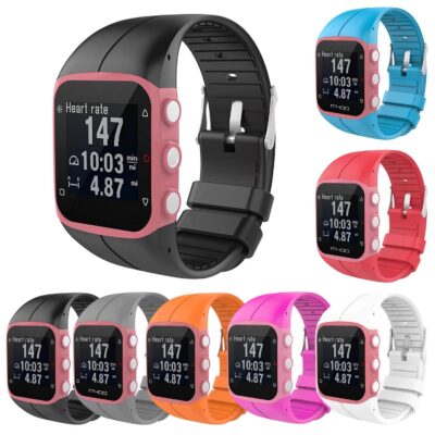 Replacement strap for Polar M430 GPS running watch, available in multiple colors. Upgrade your fitness accessory with stylish, durable bands from Ele Straps for enhanced comfort and performance