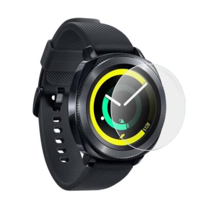 Screen Protector for Samsung Gear Sport, designed to safeguard your smartwatch from scratches and damage while maintaining clarity. Perfect accessory for watch enthusiasts