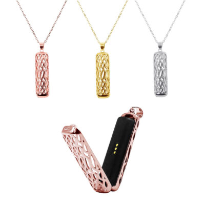 Elegant Pendant Necklace for Fitbit Flex 2 in rose gold, gold, and silver. Stylish and functional accessory to elevate your fitness tracker. Perfect for everyday wear