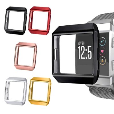 Protective Case for Fitbit Ionic in multiple colors. Durable and stylish, this case offers essential protection for your smartwatch while enhancing its look. Perfect for fitness enthusiasts!