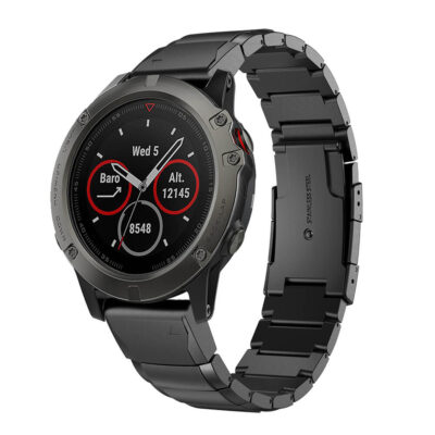 Link Bracelet for Garmin Fenix 6X: Stylish and durable stainless steel watch band, perfect for enhancing your smartwatch's look and comfort. Upgrade your accessories today!