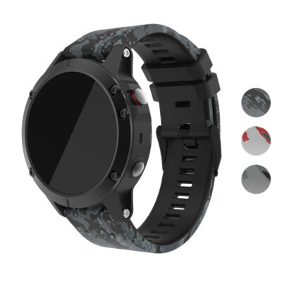 Camo Active Band for Garmin Quatix 7 offers a stylish and durable design, perfect for outdoor enthusiasts. Upgrade your watch with this comfortable and functional strap today!