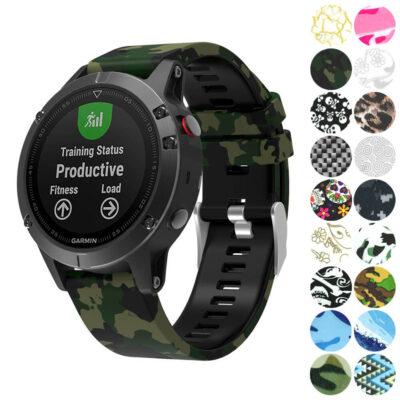 Discover the Pattern Active Band for Garmin Fenix E, designed for 47mm watches. Elevate your style with durable, vibrant straps perfect for fitness enthusiasts