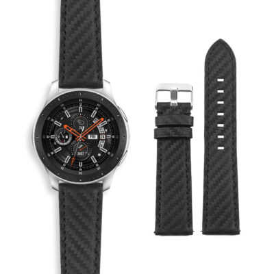 Shop the Carbon Fiber Strap for Samsung Galaxy Watch, available in 20mm and 22mm sizes. Durable and stylish, perfect for elevating your watch's look!