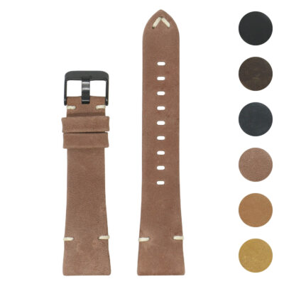 Vintage Leather Strap for Fitbit Charge 4 & Charge 3, featuring a classic design and durable material. Perfect for stylishly upgrading your fitness tracker. Available in multiple colors