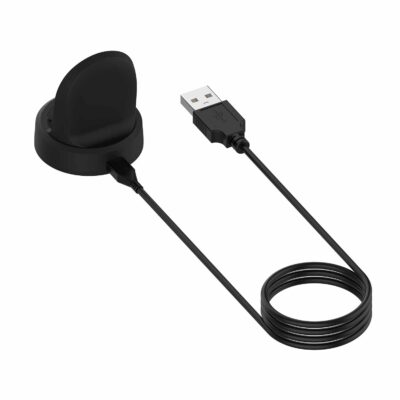 USB charger for Samsung Galaxy Watch Active & Active2. Keep your smartwatch powered with this sleek, reliable charging solution. Perfect for everyday use and travel