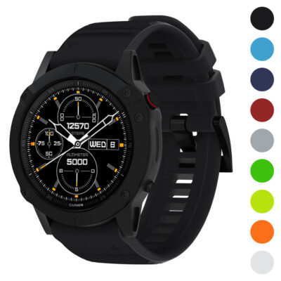 Active Band for Garmin Fenix 5 & 5 Plus offers durability and comfort for active lifestyles. Available in multiple colors, it's the perfect accessory for your Garmin watch