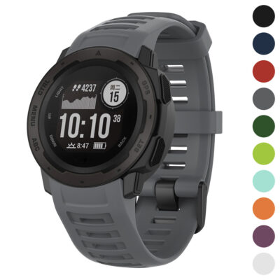 Endurance Strap for Garmin Instinct Crossover: Durable and stylish watch band designed for active lifestyles. Available in multiple colors for a personalized touch