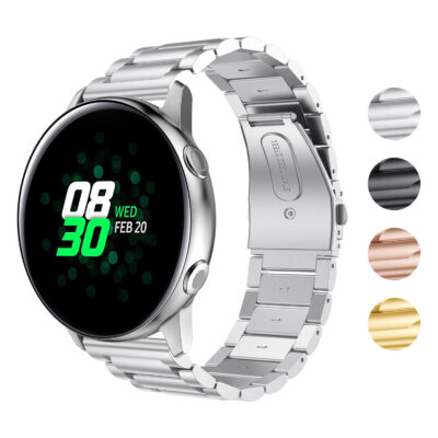 Elevate your style with the Everyday Bracelet for Samsung Galaxy Watch 42mm, Galaxy Watch Active, and Gear S2 Classic. Available in 20mm, it combines elegance and functionality