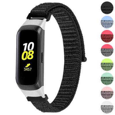 Everyday Nylon Strap for Samsung Galaxy Fit. Durable, stylish, and comfortable, this adjustable strap is perfect for daily wear. Available in multiple colors to match your style