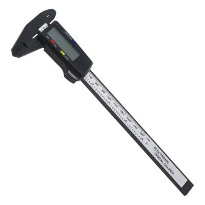 Digital Caliper for precise measurements. Ideal for DIY projects and professional use, this electronic caliper features a clear display and easy-to-use design. Perfect for measuring watch bands and accessories