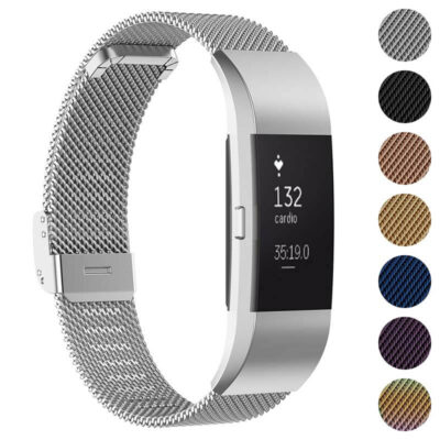 Milanese Mesh Strap for Fitbit Charge 2 offers a stylish and comfortable upgrade. Perfect for fitness enthusiasts, this adjustable strap combines elegance with durability