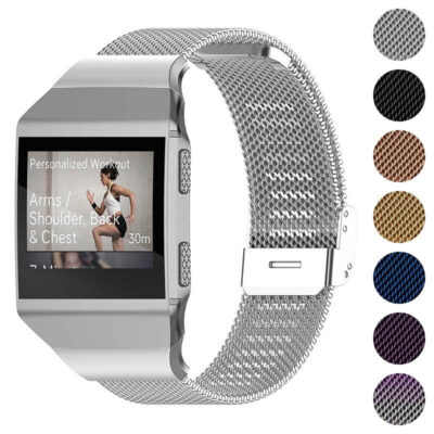 Elevate your style with the Milanese Mesh Strap for Fitbit Ionic. This sleek, adjustable watch band combines comfort and elegance, perfect for any occasion. Available in multiple colors