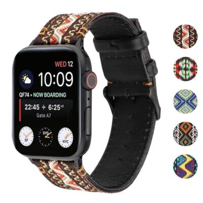 Elevate your style with the Artisan Strap for Apple Watch, available in sizes 38mm to 49mm. Perfect blend of comfort and fashion for any occasion