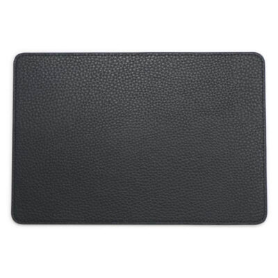 Textured Leather Valet Mat by DASSARI, perfect for organizing watches and accessories. Elevate your space with this stylish and durable leather mat from Ele Straps