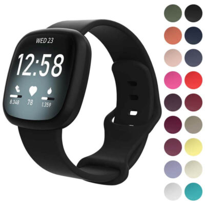 Active Band for Fitbit Versa 3 - durable and stylish watch strap designed for fitness enthusiasts. Available in multiple colors, perfect for everyday wear and workouts