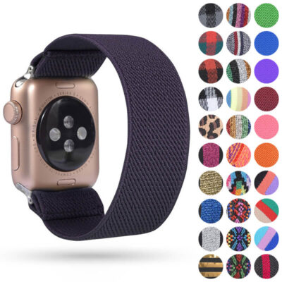 Discover the Comfort Stretch Band for Apple Watch, featuring a flexible design and a variety of stylish colors. Perfect for everyday wear and ultimate comfort!