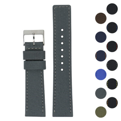 20mm Nylon Smart Watch Strap in various colors. Durable and stylish, perfect for enhancing your smartwatch. Shop now at Ele Straps for quality watch bands and accessories