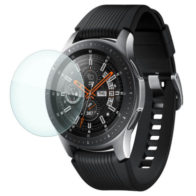 Protect your Samsung Galaxy Watch with our durable screen protector. Designed for optimal clarity and touch sensitivity, it ensures your watch stays scratch-free and looks great