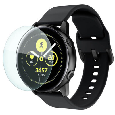 Protect your Samsung Galaxy Watch Active with our durable screen protector. Ensure clarity and safeguard your smartwatch from scratches and damage. Perfect for active lifestyles!