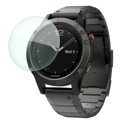 Screen Protector for Garmin Fenix 5, designed to shield your smartwatch from scratches and damage. Enhance durability while maintaining clarity with this essential accessory