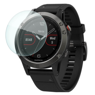 Screen Protector for Garmin Fenix 5 Plus, designed to shield your smartwatch from scratches and damage. Enhance durability while maintaining clarity with this essential accessory