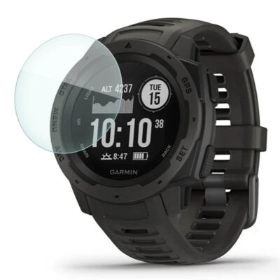 Screen Protector for Garmin Instinct offers durable protection for your smartwatch. Keep your screen scratch-free while maintaining clarity and touch sensitivity. Perfect for outdoor enthusiasts!