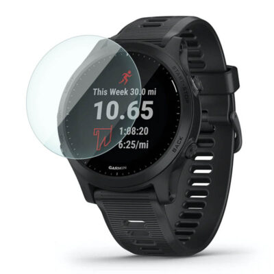 Protect your Garmin Forerunner 945 with our premium screen protector. Designed for durability, it keeps your watch display safe from scratches and damage while maintaining clarity