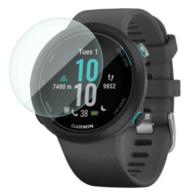 Durable Screen Protector for Garmin Swim 2, designed to safeguard your smartwatch display from scratches and damage. Perfect accessory for swimmers and fitness enthusiasts