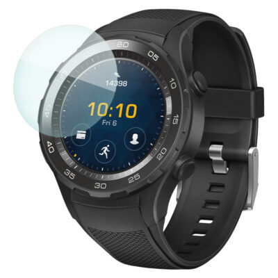 Screen Protector for Huawei Watch 2, featuring a clear, durable design that safeguards your smartwatch display from scratches and damage. Perfect for active lifestyles