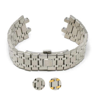 Upgrade your timepiece with our Stainless Steel Band for Audemars Piguet Royal Oak. Durable and stylish, this watch strap enhances any luxury watch collection