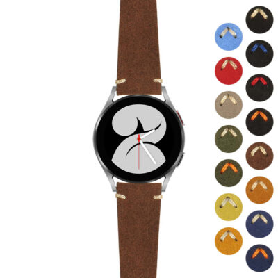 Discover the Artisan Suede Strap for Samsung Galaxy Watch 6. This stylish watch band combines comfort and elegance, perfect for any occasion. Upgrade your smartwatch today!