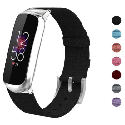 Upgrade your Fitbit Luxe with our Canvas Sport Band. Durable and stylish, this band comes in multiple colors, perfect for any occasion. Shop now at Ele Straps!