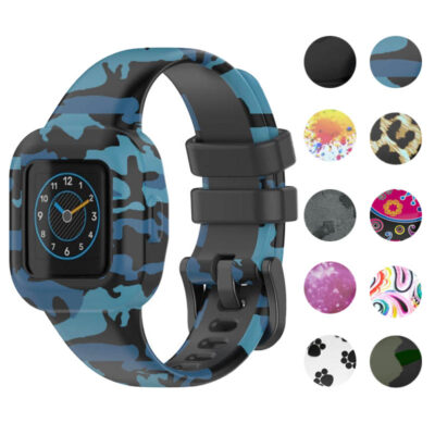 Pattern Active Band for Garmin Vivofit Jr. 3 features a stylish camo design, perfect for kids. Durable and comfortable, this watch strap is ideal for active lifestyles. Shop now!