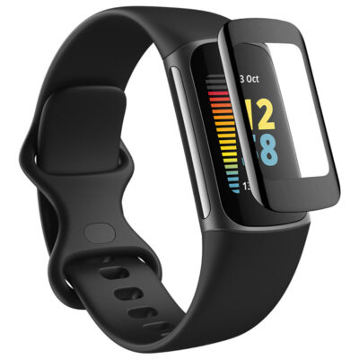 Curved Screen Protector for Fitbit Charge 5 offers premium protection for your smartwatch. Keep your device scratch-free while maintaining a sleek look with this essential accessory