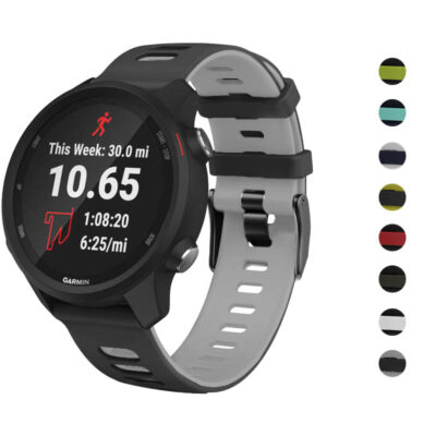 Upgrade your Garmin Forerunner 645 with the ColorBlock Endurance Strap. This stylish and durable watch band offers comfort and functionality for active lifestyles