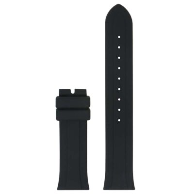 Classic Rubber Sport Watch Bands for Tudor Watches in 19mm and 20mm sizes. Durable, stylish black rubber strap perfect for enhancing your Tudor timepiece. Ideal for sports and casual wear