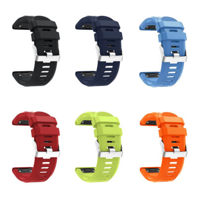 Durable Sports Band for Garmin Fenix 7X & 7X Pro in vibrant colors. Perfect for active lifestyles, this adjustable strap offers comfort and style for your outdoor adventures