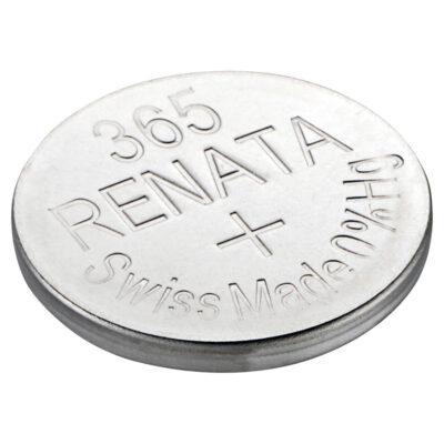 Shop the 365 Renata Watch Battery, a reliable Swiss-made power source for your timepieces. Perfect for keeping your watch accessories running smoothly at Ele Straps