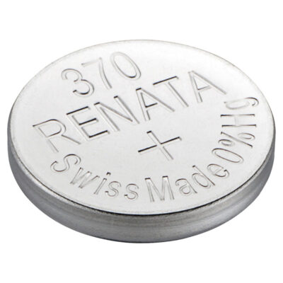 370 Renata Watch Battery - Swiss-made, reliable power source for your timepieces. Perfect for keeping your watches running smoothly. Shop quality watch accessories at Ele Straps