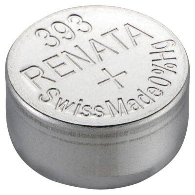 393 Renata Watch Battery - Swiss-made battery for reliable performance in watches. Perfect for keeping your timepieces powered and running smoothly. Shop quality watch accessories